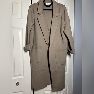 Elegant Tan Women's Coat